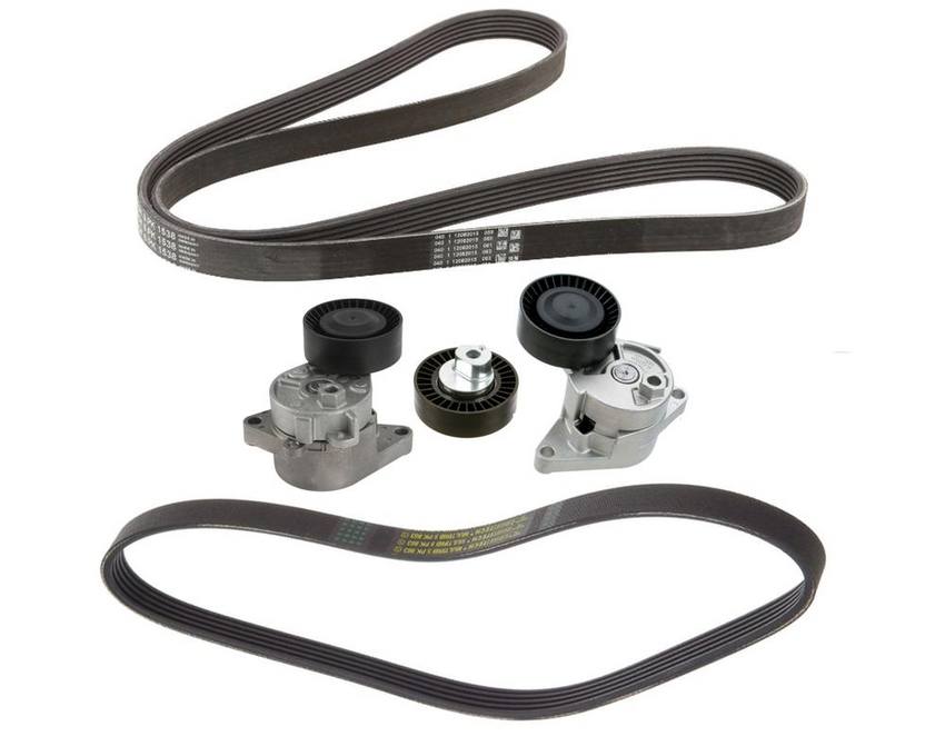 BMW Accessory Drive Belt Kit 11287841228 - INA 3084324KIT